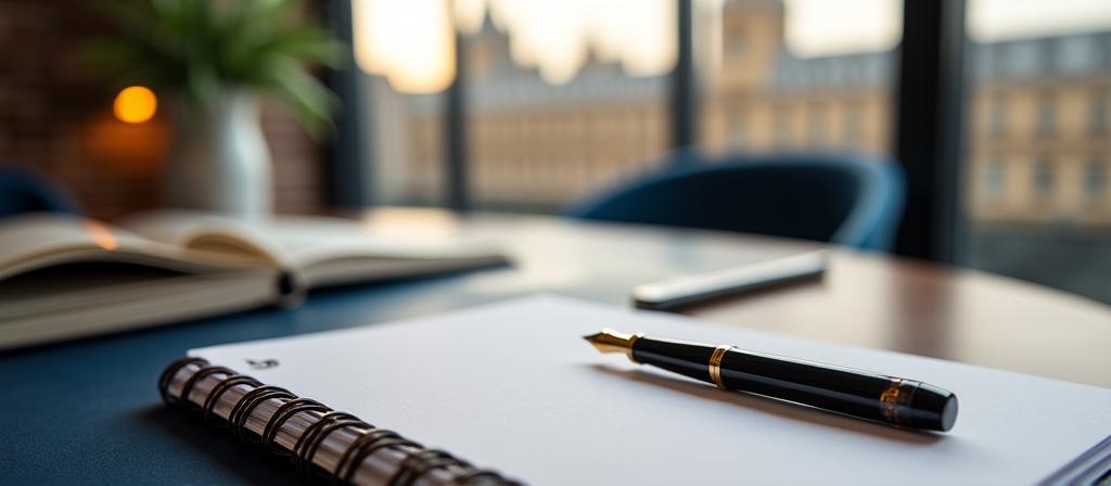 Legal documentation and signature quill